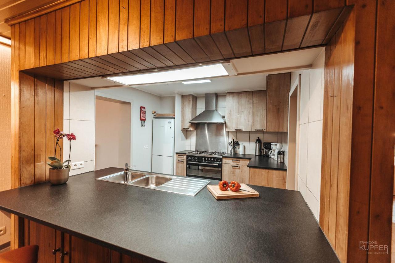 Le Loup Gris - 35 Pers - Vue-Wellness, Butgenbach-Malmedy Villa Екстериор снимка