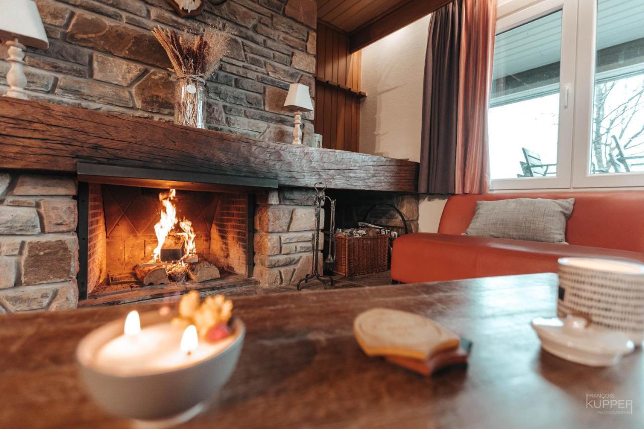 Le Loup Gris - 35 Pers - Vue-Wellness, Butgenbach-Malmedy Villa Екстериор снимка